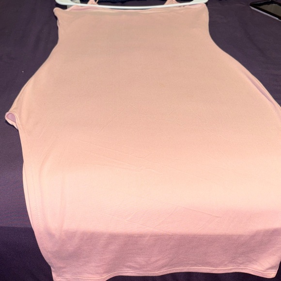 Chic Strapless Pink Dress - Picture 4 of 7